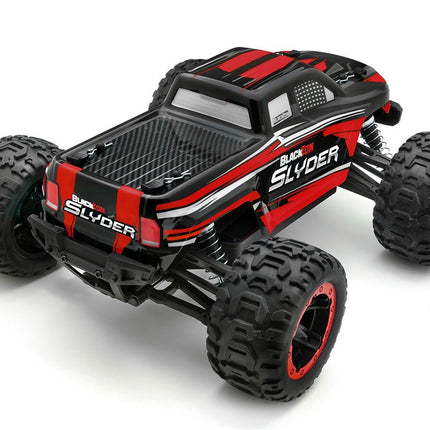Blackzon Slyder MT 1/16 4WD Electric Monster Truck - Red BZN540098