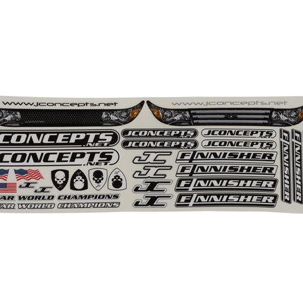 JConcepts Tekno ET48 2.0 "F2" Truggy Body (Clear) JCO0402