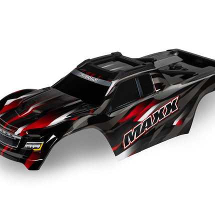 Traxxas Clipless Body Maxx Painted Red TRA8918R