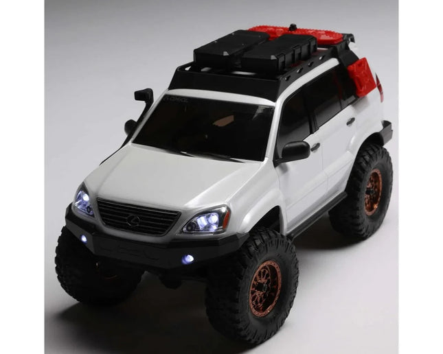 Axial SCX24 Lexus GX 470 1/24 4WD RTR Scale Mini Crawler White AXI1532T1