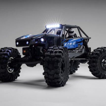 Axial 1/18 UTB18 Capra 4WS 4WD Trail Buggy RTR with Battery & Charger, Blue