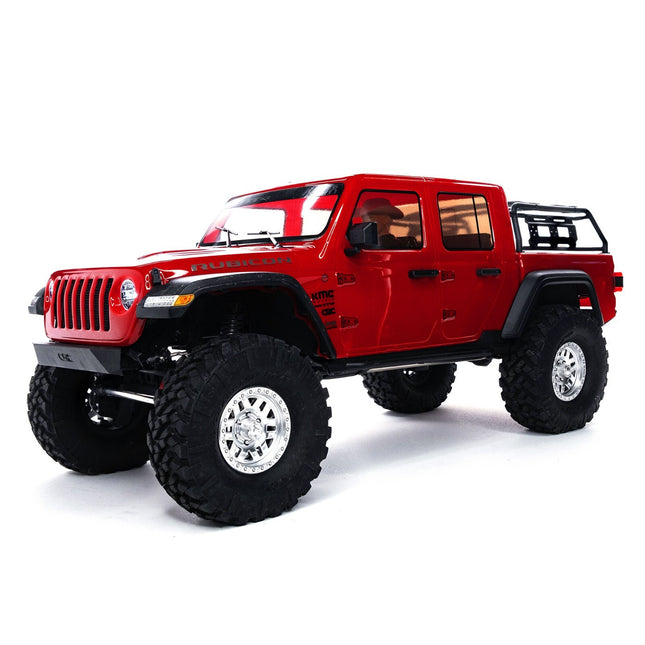 Axial SCX10III Jeep JT Gladiator 4X4 Rock Crawler w/Portals RTR Red AXI03006BT2