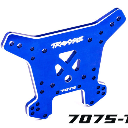 Shock Tower Rear 7075-T6 Aluminum Blue-Anodized Sledge TRA9638 NEW!!