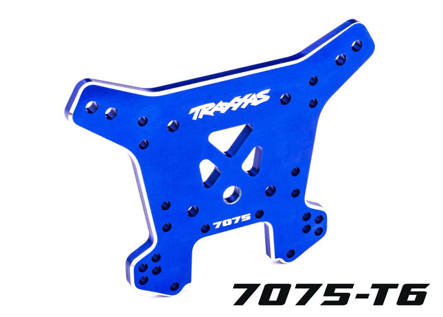 Shock Tower Rear 7075-T6 Aluminum Blue-Anodized Sledge TRA9638 NEW!!