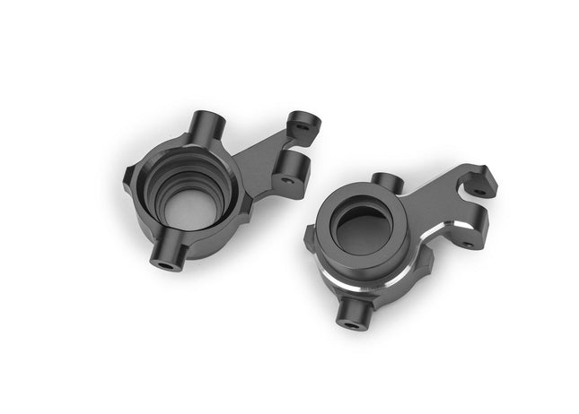 Traxxas 10237-GRAY Aluminum Gray Steering Blocks (L&R) TRA10237GRAY