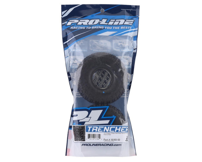 Pro-Line 1/10 Trencher Predator Front/Rear 1.9" Rock Crawling Tires (2)