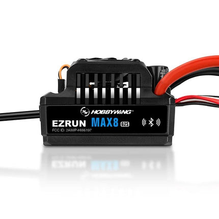 Hobbywing Ezrun MAX8 G2s ESC - Bluetooth 160A HWI30103205