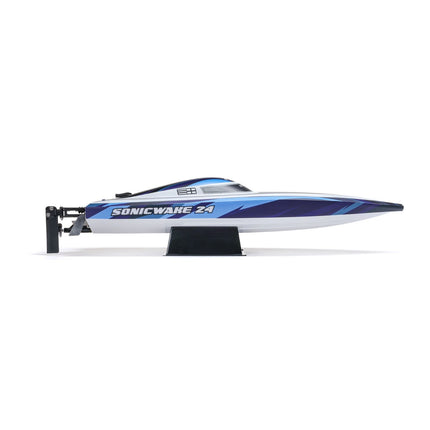 Pro Boat Sonicwake 24" Self-Righting Brushless w/Batt/Charger RTR Blue PRB1992T2
