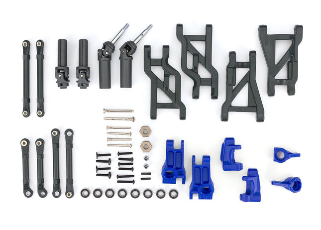 Traxxas Extreme Heavy Duty Driveline & Suspension Upgrade Kit (Blue) 9182-BLUE