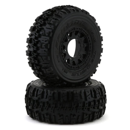 Pro-Line Trencher X SC 2.2/3.0 Tires w/Raid Wheels Black M2 w/12mm Removable Hex