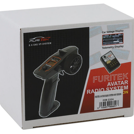 Furitek FUR-2334 Avatar 4CH Radio System & Receiver Combo w/4 Wheel Steering
