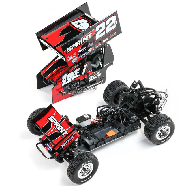 Losi 22S 1/10 Brushless 2WD RTR Sprint Car Red w/Battery & Charger LOS2359