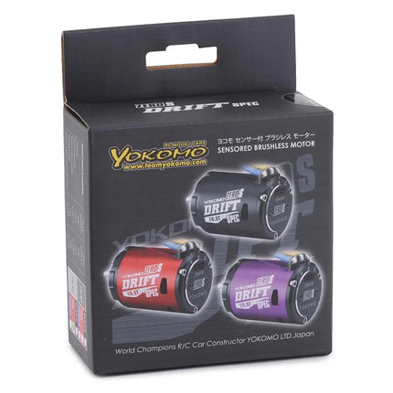 Yokomo ZERO-S Drift Brushless Motor (10.5T) (Black) YM-S105DBA