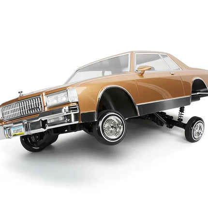 Redcat 1987 Chevrolet Caprice 1/10 RTR Scale Hopping Lowrider (Gold) RER40285