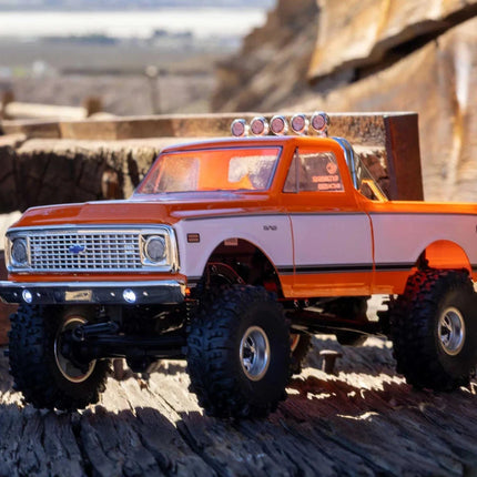 Axial SCX24 1971 Chevrolet C10 1/24 4WD RTR Scale Mini Crawler Orange AXI-3408T2