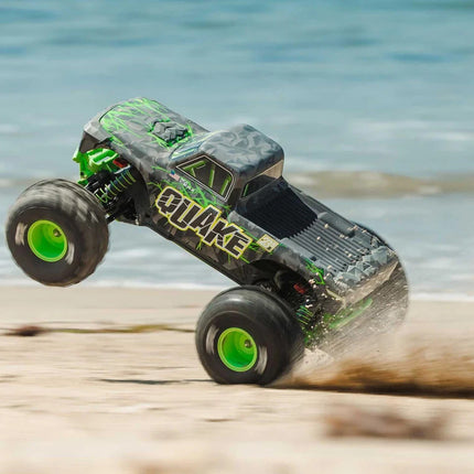 Arrma Quake 223S DSC 1/10 RTR Brushless 2WD Monster Truck (Green) ARA3537T2