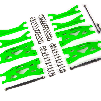 Traxxas WideMaxx TRA7895G Suspension Kit For X-Maxx Green Brand New!!