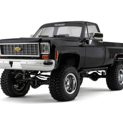 RC4WD Trail Finder 2 LWB RTR Scale Truck w/ Chevy K10 Scottsdale Hard Body Black
