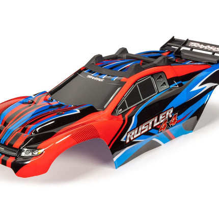 Traxxas 6734R Rustler 4X4 Pre-Painted Body w/Clipless Mounting (Pink) TRA6734R