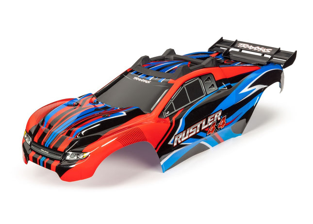Traxxas 6734R Rustler 4X4 Pre-Painted Body w/Clipless Mounting (Pink) TRA6734R