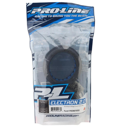 Pro-Line Electron 2.0 1/8 Buggy Off-Road Tires w/Closed Cell Inserts (S3)