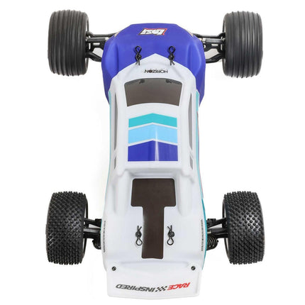 Losi Mini-T 2.0 V2 1/18 RTR 2WD Brushless Stadium Truck Blue LOS1056T2