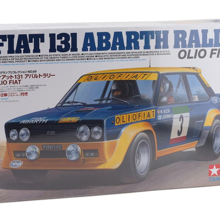 Tamiya 1/20 131 Abarth Rally Olio Fiat Plastic Model Kit TAM20069