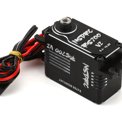 No Superior Designs RC RS700 V2 High Torque Low Profile Servo (High Voltage) BLK
