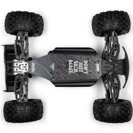 Arrma 1/8 KRATON 6S EXB 4X4 RTR Brushless Speed Truck, BLACK ARA8708V6T1