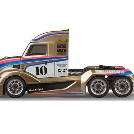 Team Associated RC10 American Custom 6x6 1/10 Electric On-Road Semi-Truck Kit