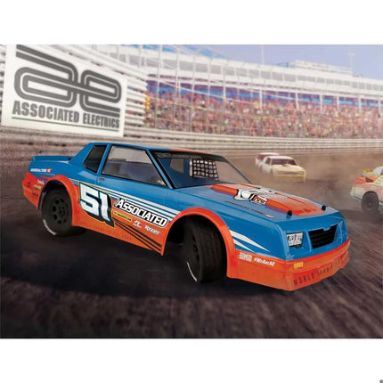 Team Associated SR10M Dirt Oval RTR LiPo Combo, Blue
