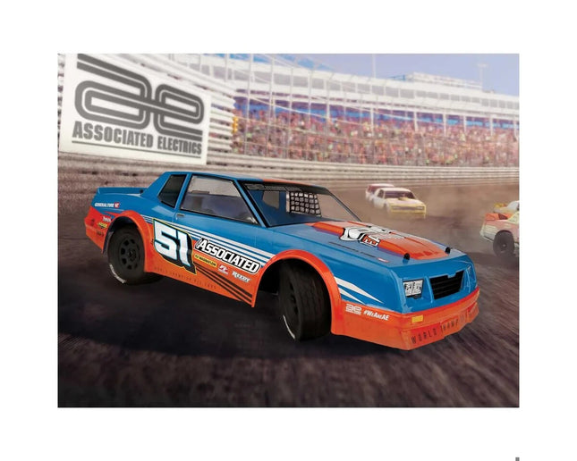 Team Associated SR10M Dirt Oval RTR LiPo Combo, Blue