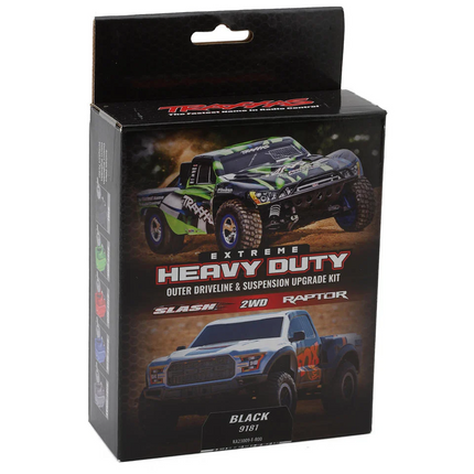 Traxxas Slash 2WD Extreme Heavy Duty Driveline & Suspension Upgrade Kit (Black)