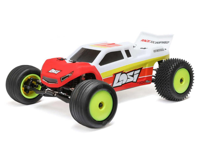 Losi Mini-T 2.0 V2 1/18 RTR 2WD Brushless Stadium Truck Red LOS1056T1