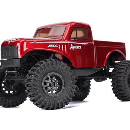 Redcat Ascent-18 1/18 4WD RTR Brushed Rock Crawler (Red) RER43482