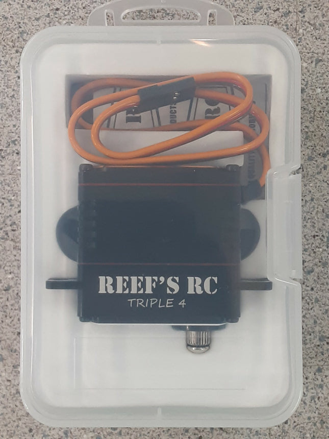 Reefs RC Triple4 High Torque Steel Gear Digital Servo HV REEFS02 Brand New!!