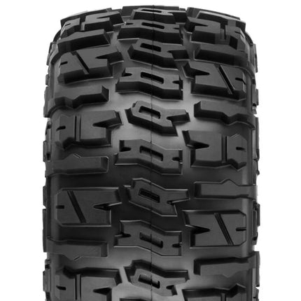 Pro-Line Trencher LP 3.8" Pre-Mounted Truck Tires (Black) (M2)