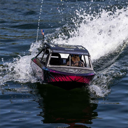 Pro Boat 1/6 24" Jetstream Jet Boat RTR (Shreddy) Black PRB08051T1