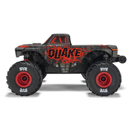 ARRMA Quake Grom 4x4 1/16 Scale RTR Brushed Monster Truck Red ARA2137T1