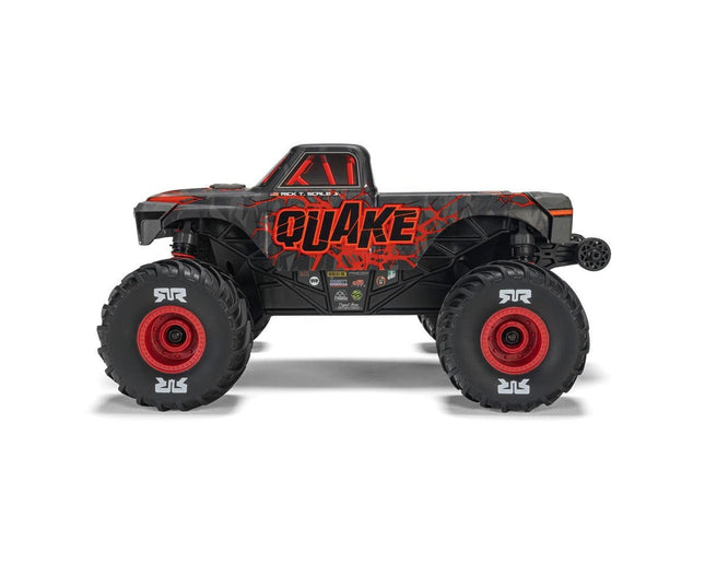 ARRMA Quake Grom 4x4 1/16 Scale RTR Brushed Monster Truck Red ARA2137T1