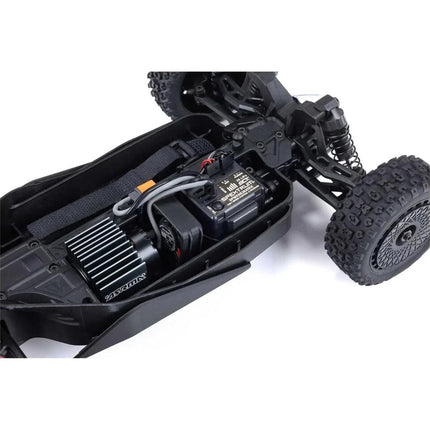 Arrma Typhon Grom MEGA 4WD 380 Brushed 1/18 Buggy RTR Red/White ARA2106T2