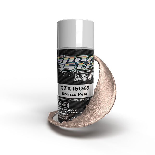 Spaz Stix Bronze Pearl Aerosol Paint, 3.5oz Can SZX16069