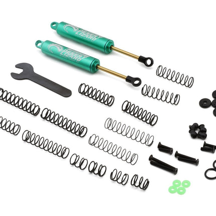 Desert Lizard Two Stage Internal Spring Shock (2) Green YEA-DDL-110GN (110mm)