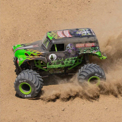 Losi 1/18 Mini LMT 4X4 Brushed Monster Truck RTR Grave Digger LOS01026T1