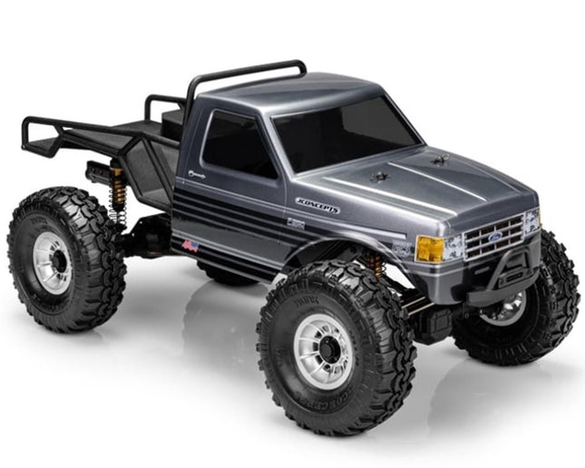 JConcepts Tuck 1989 Ford F-150 Rock Crawler Body Clear (12.3") Cab Only JCO0485