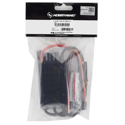 Hobbywing FlyFun 110A HV V5 Brushless ESC (SBEC) 30201700
