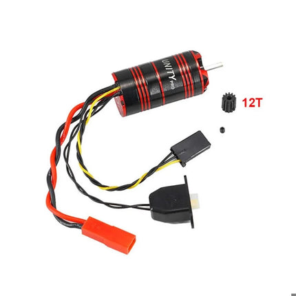 Furitek Unity Pro 3500KV 2in1 Micro FOC Brushless System RX for Redcat Ascent 18