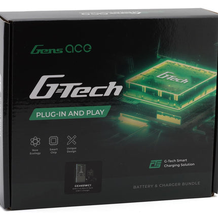 Gens Ace G-Tech Smart 3S Bundle w/3S 60C XT60 LiPo Battery 5000mAh & IMars Mini