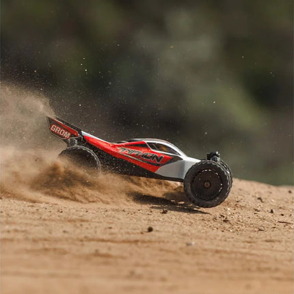 Arrma Typhon Grom MEGA 4WD 380 Brushed 1/18 Buggy RTR Red/White ARA2106T2