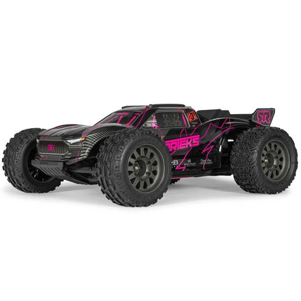 Arrma Vorteks 223S 1/10 BLX Brushless RTR 2WD Stadium Truck (Pink) w/SLT2